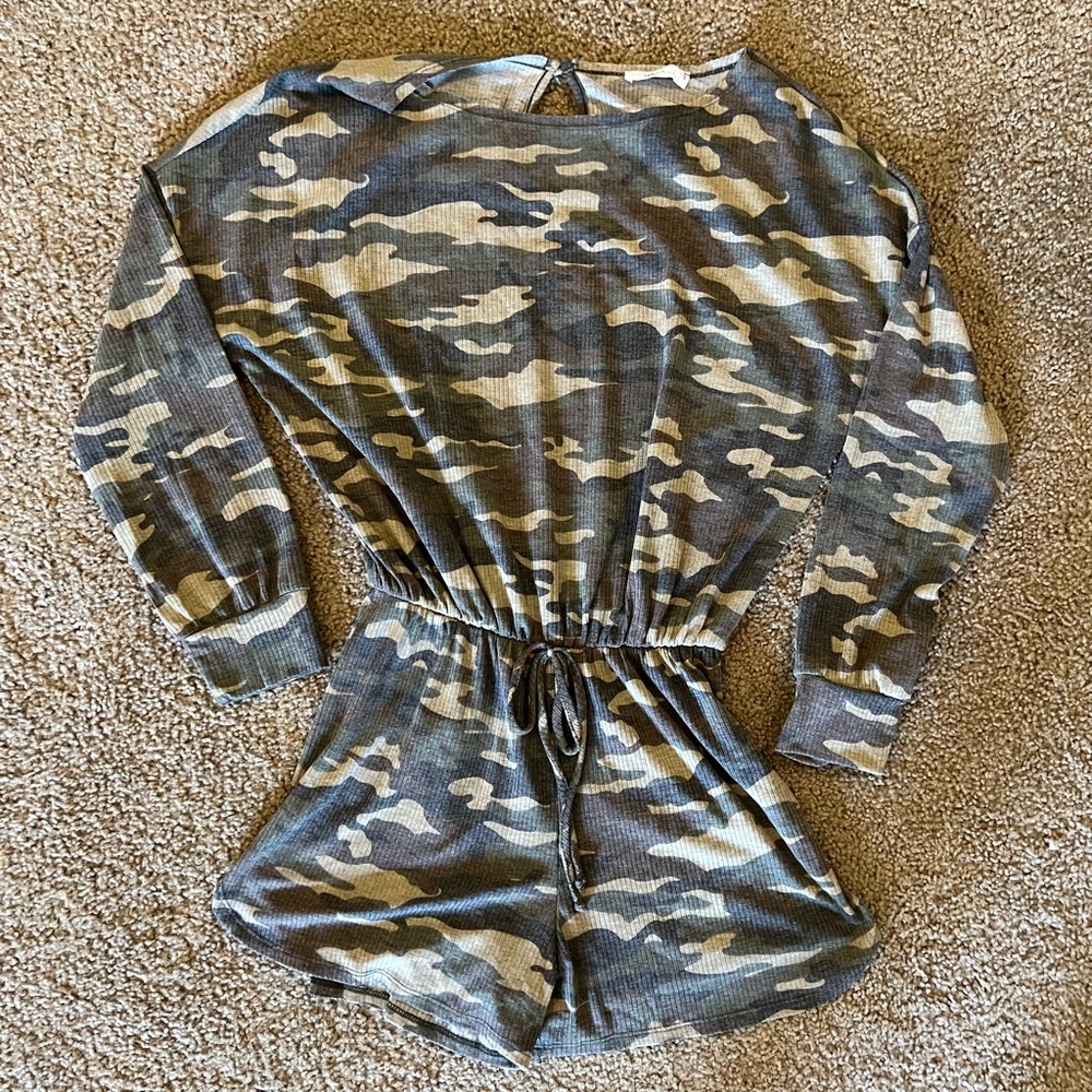 Camo Romper